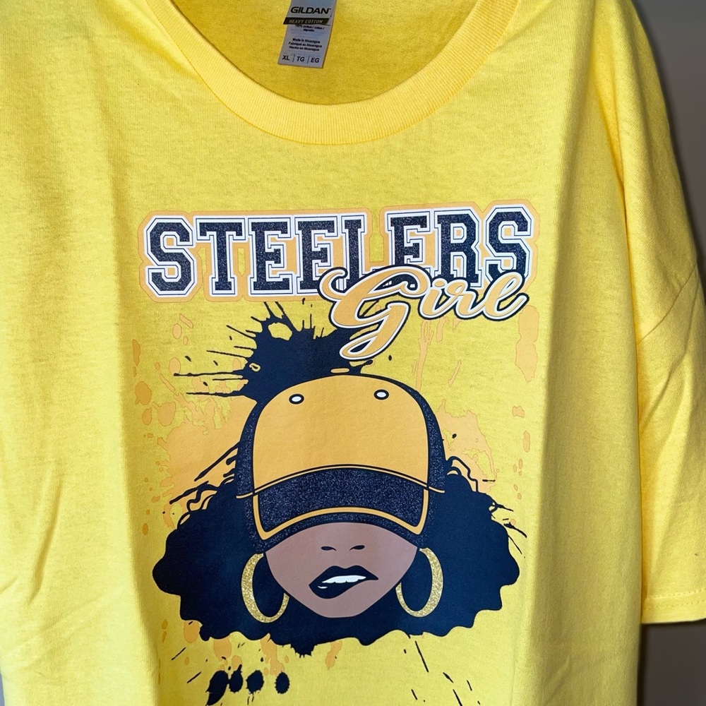 Custom printed “Steelers Girl”